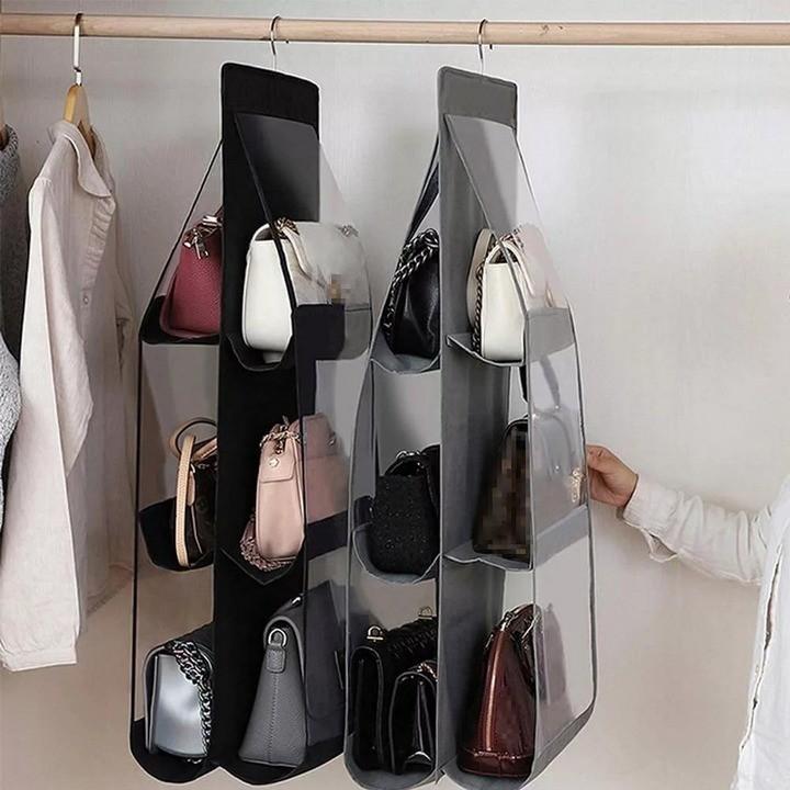 [HCM] - KOREAN STYLE 6-Drawer Handbag Rack for Wardrobe - … in Johor Bahru - Image 1