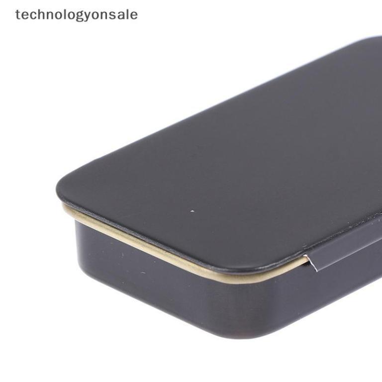 [Tech] 2pcs tinplate small push-pull box solid balm box … in Johor Bahru - Image 1