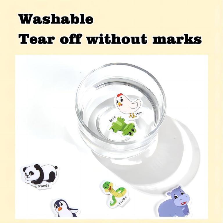 Reusable Shape Matching Sticker Book Travel Toys Early … in Kuala Lumpur - Image 1