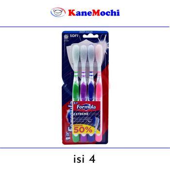 Extreme Clean Formula - Toothbrush - Contents 4- Soft in Kajang - Image 1