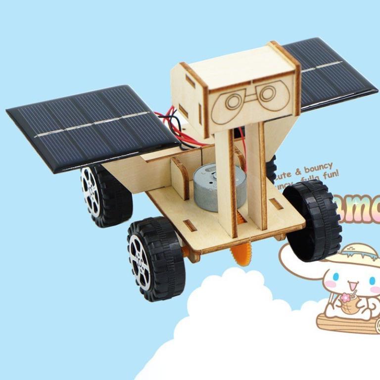 1pc DIY Solar Energy Moon Rover Educational Handmade Puzzle … in Balakong - Image 1