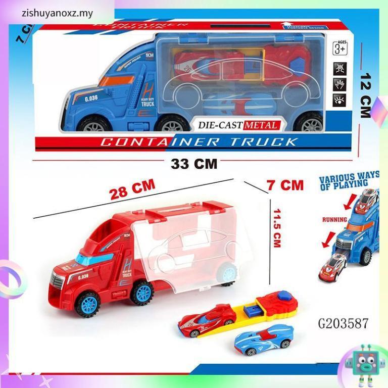Toy Shop~Little Boys' Favorite Sliding Racing Car Container … in Shah Alam - Image 1