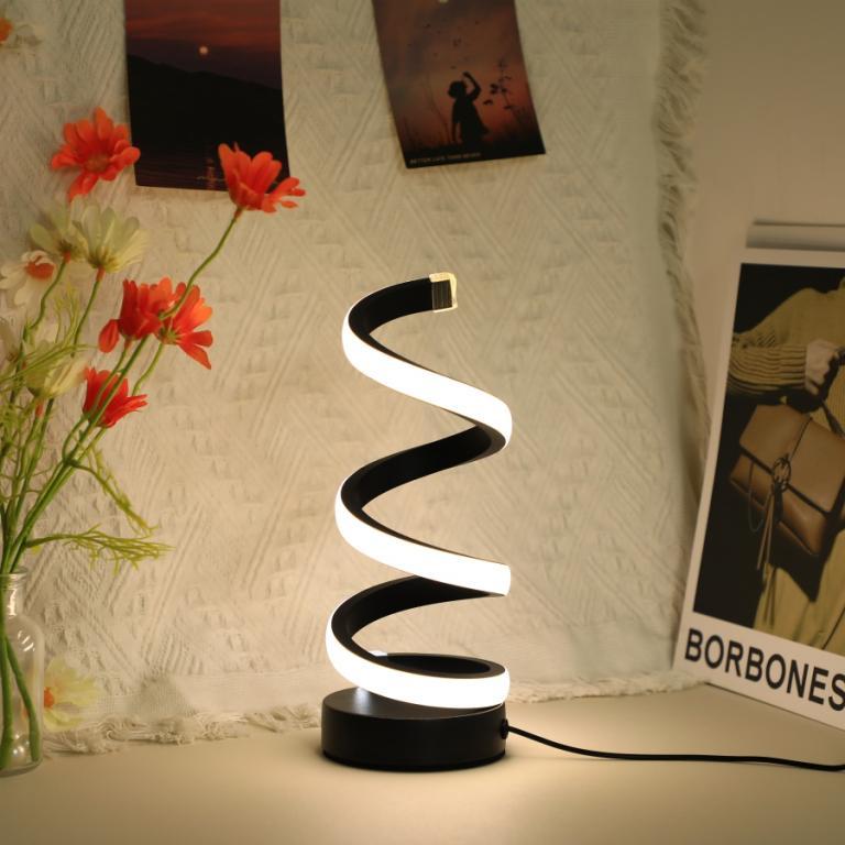 1PC LED Desk Lamp Modern S Style USB Powered Dual Color … in Putrajaya - Image 1