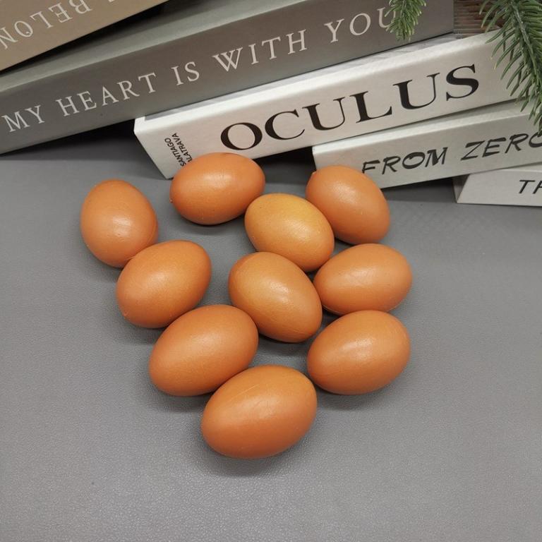 [Simulation Model] Simulation Egg PVC Solid Fake Egg … in Balakong - Image 1
