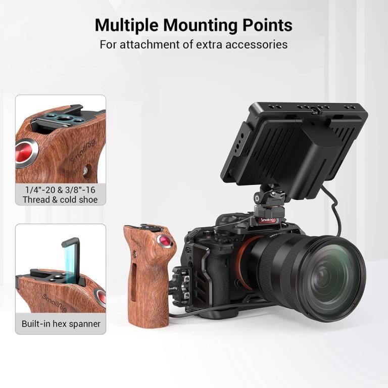 SmallRig Threaded Side Handle with Record Start/Stop Remote … in Shah Alam - Image 1
