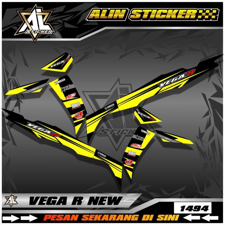 1494 STRIPING STICKER VEGA R NEW DESIGN LIS RACING STICKER … in Ipoh - Image 1