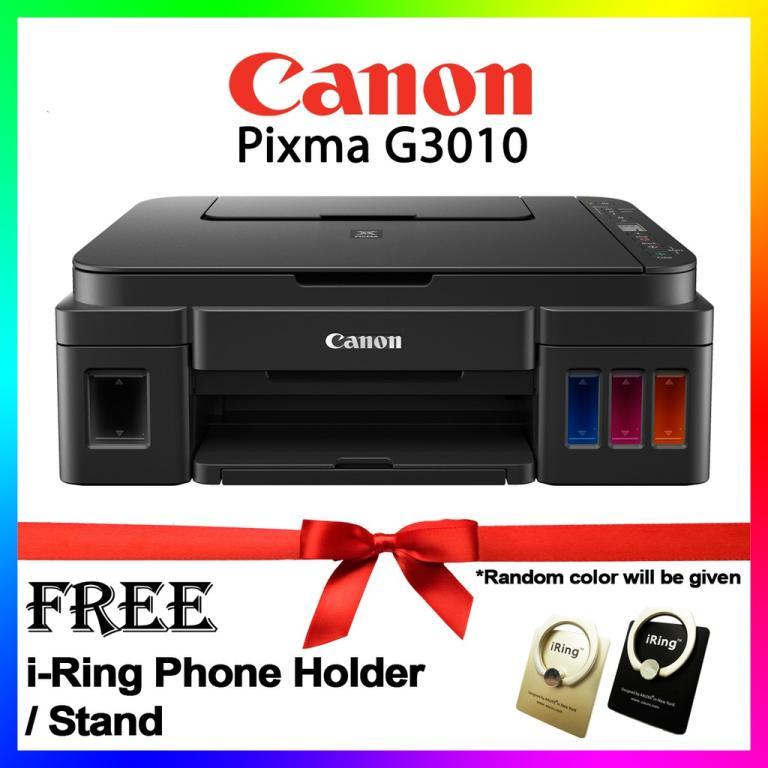 Canon PIXMA G3010 Refillable Ink Tank Wireless Printer with … in Ipoh - Image 1