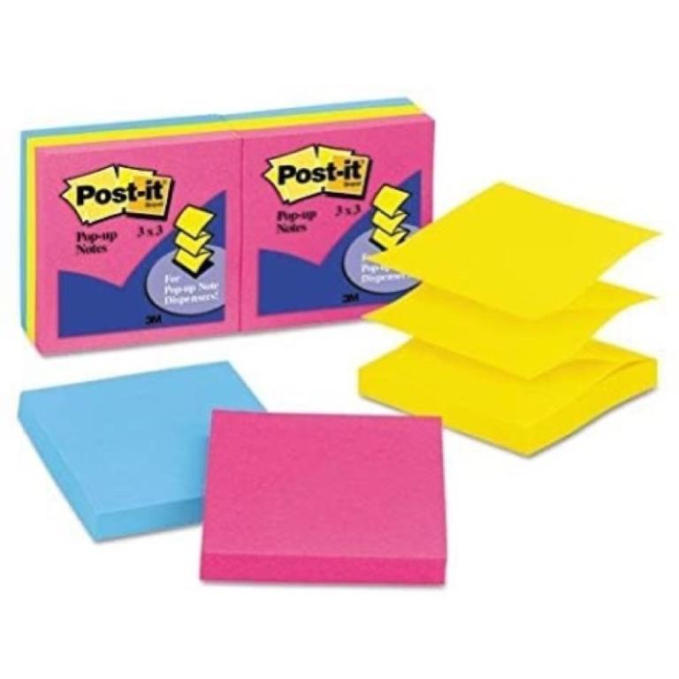 3M Post-it R330-AN Recycle Pop-Up Refill Notes (6 pad in 1) in Klang - Image 1