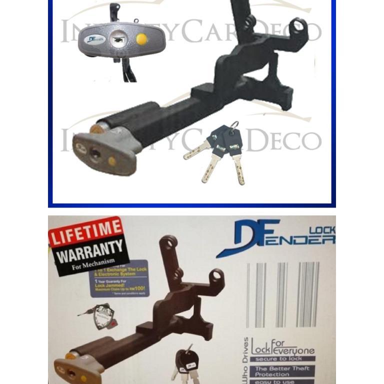 Key Start Auto Dfender Lockact - Brake Pedal Paddle Double … in Pasir Gudang - Image 1