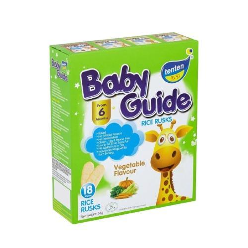 Tenten Baby Guide Vegetable Flavour Rice Rusks from 6 … in Kampong Selayang - Image 1