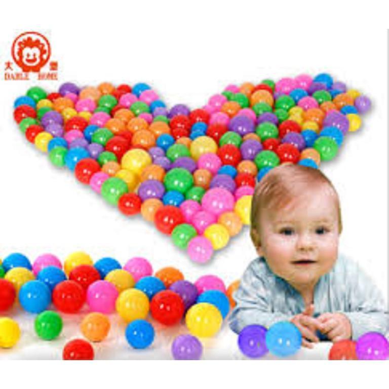 Wholesale NET BAG OF 100 PLASTIC BALLS (BALLS SIZE 5 CM) in Klang - Image 1