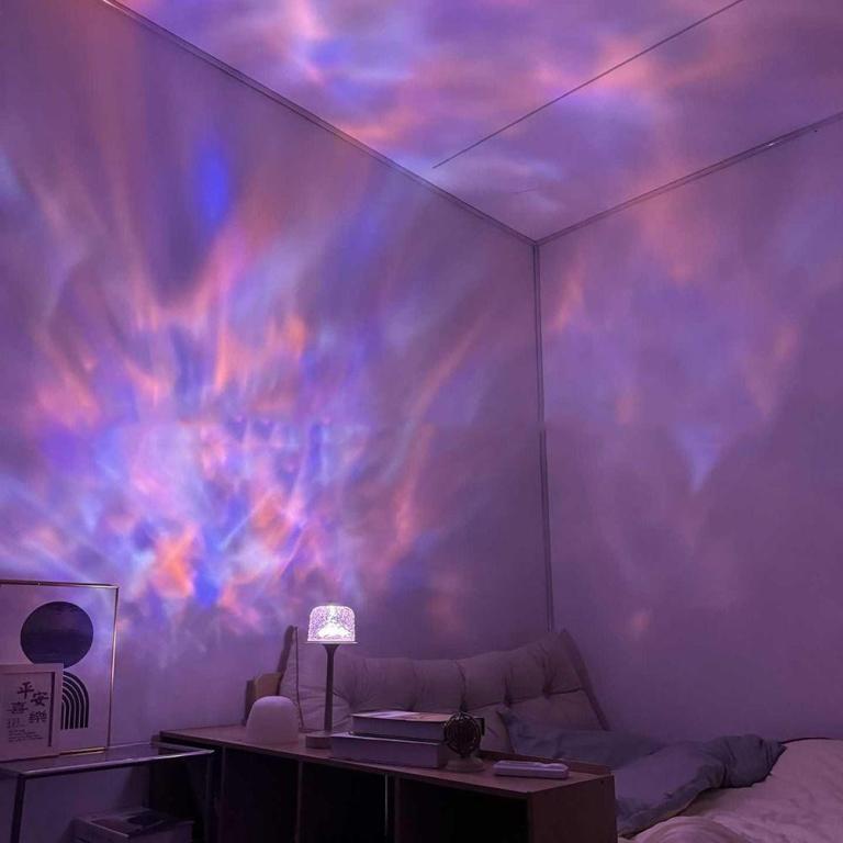 CONNECT LED Atmosphere Desk Lamp, High Footed Water Ripple … in Malaysia - Image 1