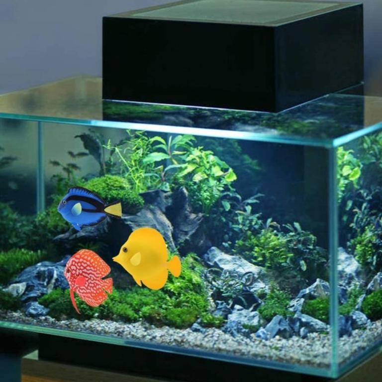 MARA 10PCS Ocean Tropical Fish, Simulated Plastic Floating … in Ipoh - Image 1