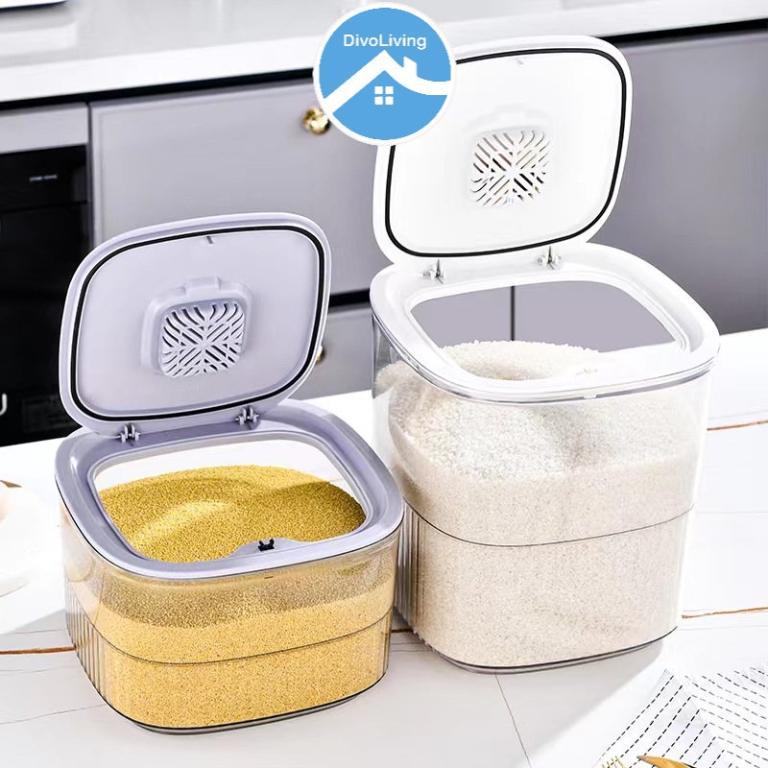 READY STOCK❤️Rice Storage Box 5kg /10kg Bekas Beras Kitchen … in George Town - Image 1