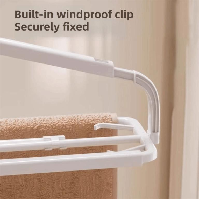 AOPHEKM Foldable Clothes Hanger, Multi-functional Save … in Ipoh - Image 1