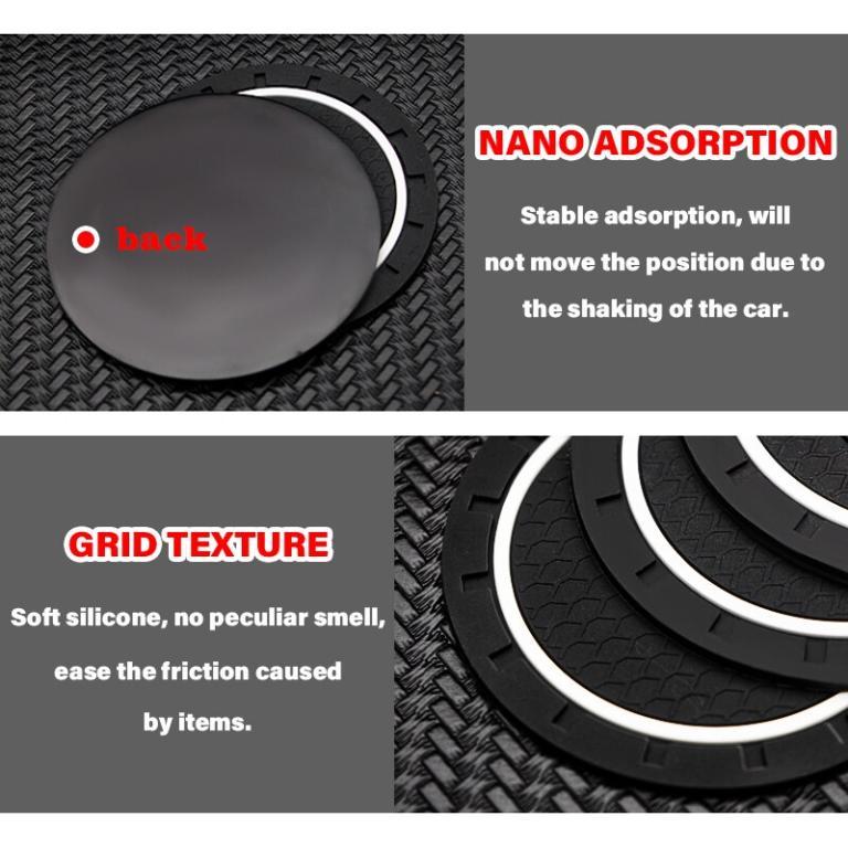 1PCS Car Water Cup Bottle Holder Anti-slip Pad Mat for … in Kajang - Image 1