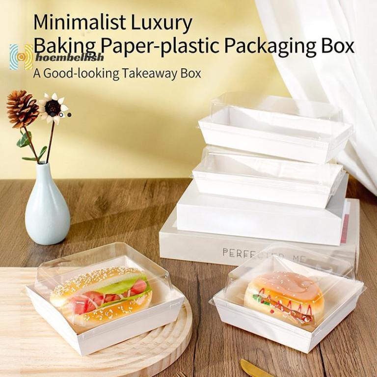 Rectangular Sandwich Box Cake Roll And Pastry … in Johor Bahru - Image 1