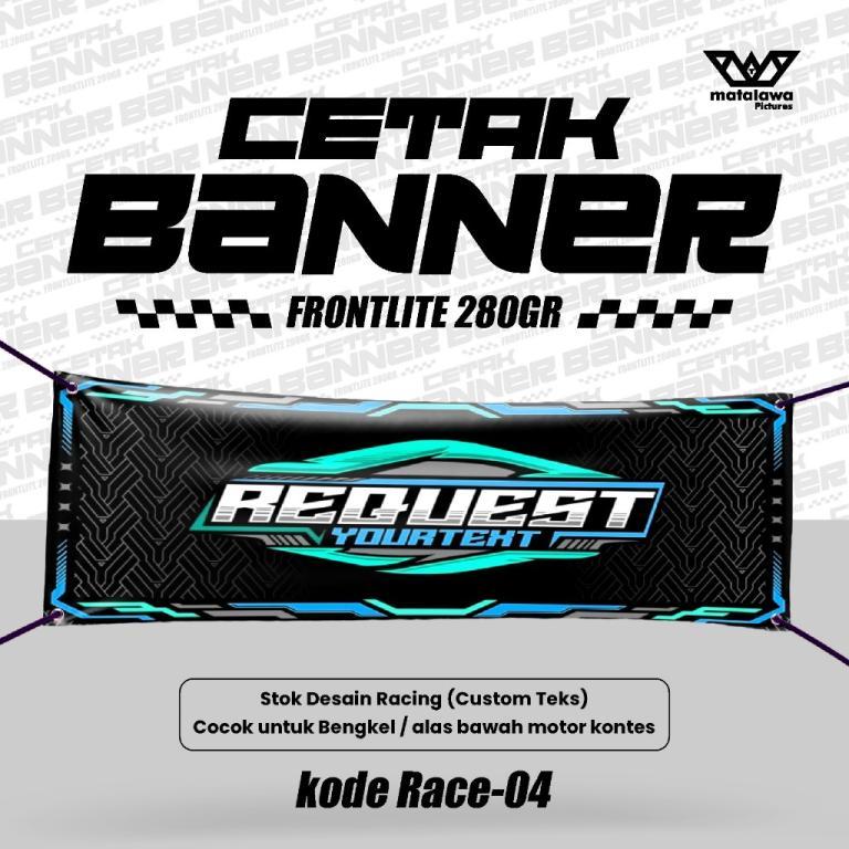 Custom Racing Design Workshop Banners, Motorcycle Car … in Kota Kinabalu - Image 1