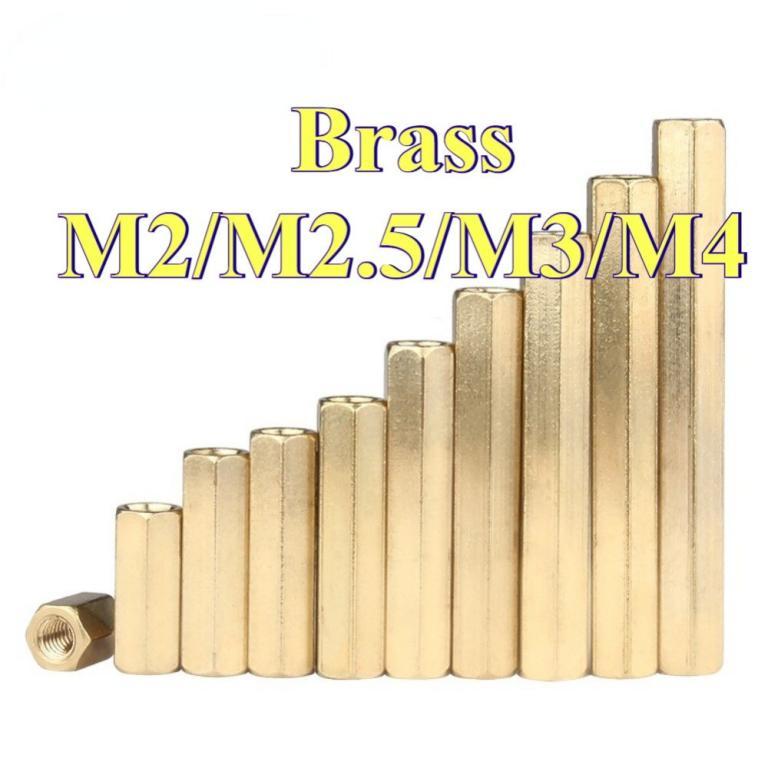 Double pass hexagonal copper column isolation column nut … in Johor Bahru - Image 1