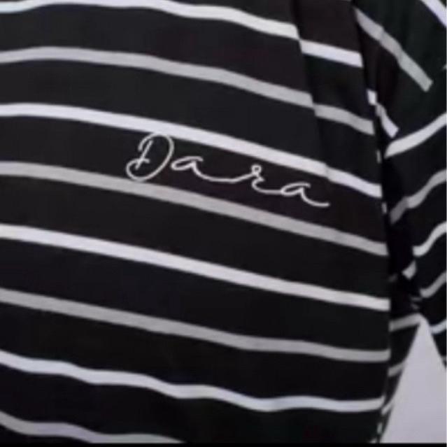 KSDARA - RUBBER DARA STRIPE T-SHIRT in Kajang - Image 1