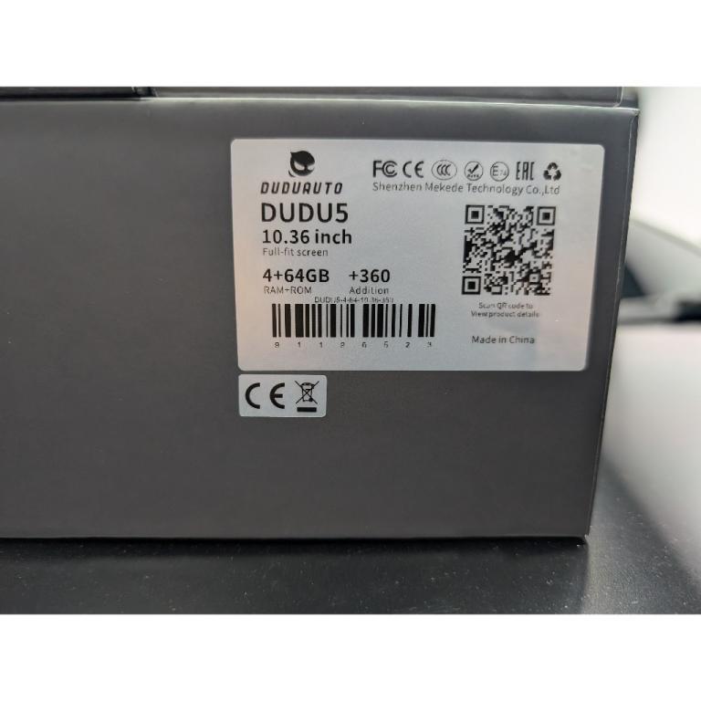 DUDUAUTO DUDU5 7862S Android Player 2K QLED (360 Support) in Shah Alam - Image 1