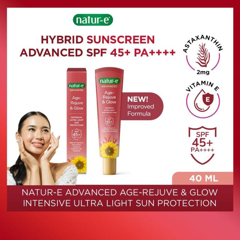 Natur-e Advanced Sunscreen Ultra Light Sun Protection Spf45 … in Kajang - Image 1