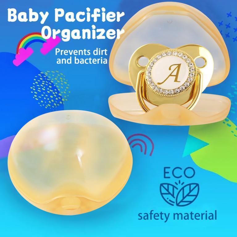 3pcs 0-36 Months Baby Letter Pacifier Set (Pacifier+Pacifier … in Ipoh - Image 1