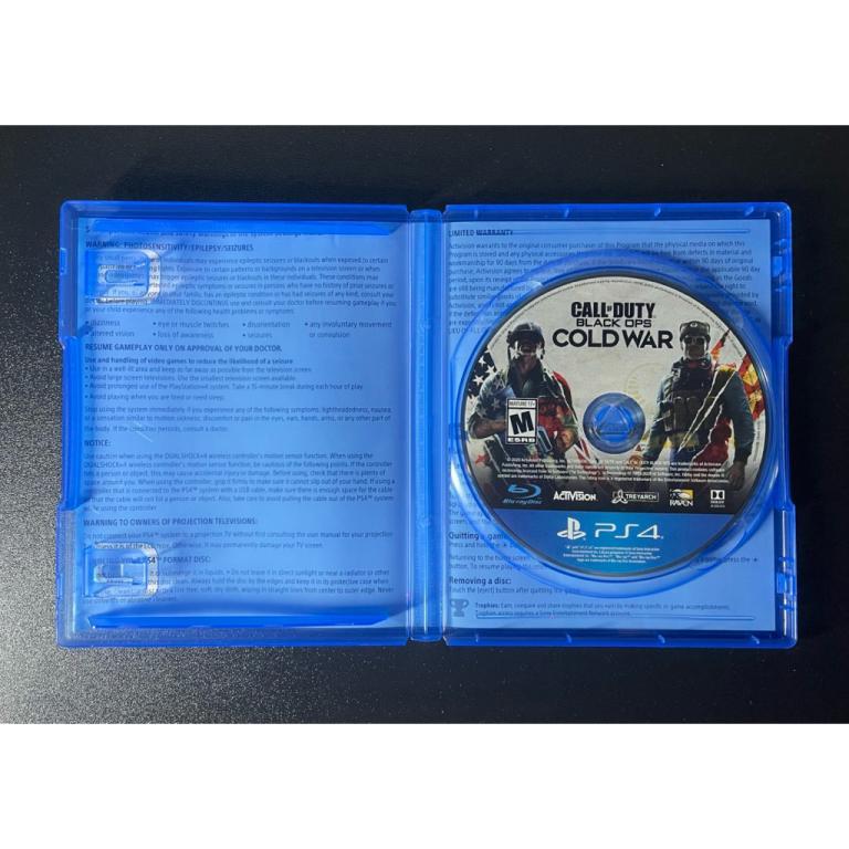 PS4-Call Of Duty: Cold War R1 Ch/Eng (USED GAME) in Ipoh - Image 1