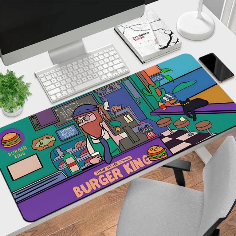 Occidental Style Computer Mouse Pad Full Beard Keyboard … in Shah Alam - Image 1