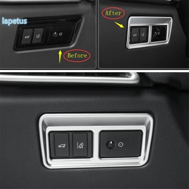 Matte Window Lift Switch Safety Belt Buckle Gear Shift Box … in Shah Alam - Image 1