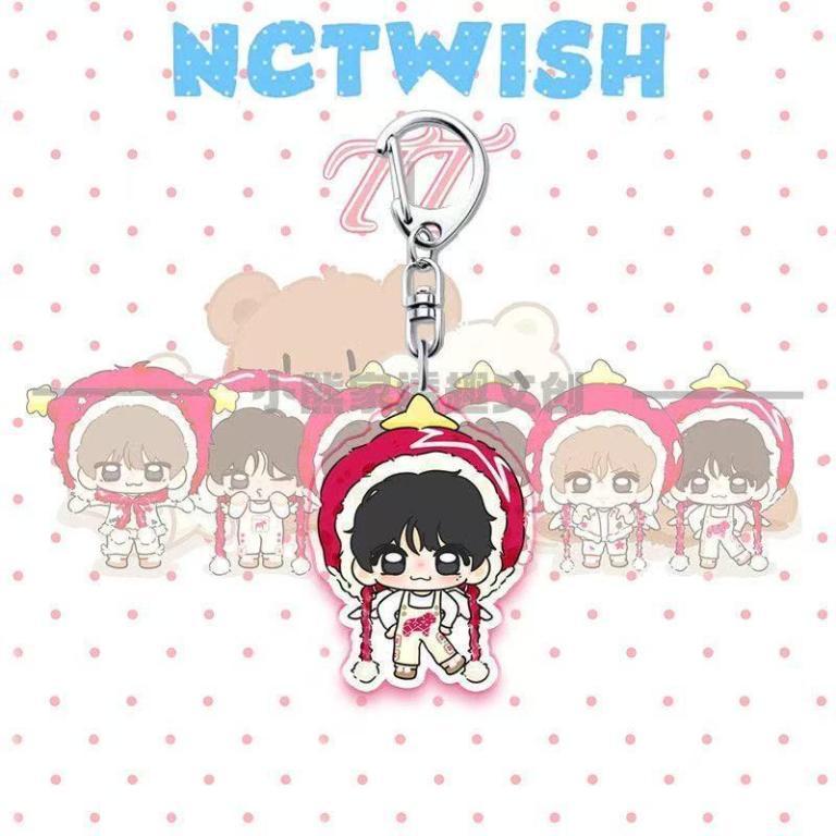 Nctwish Merchandise Keychain Cartoon Cute Acrylic … in Batu Feringgi - Image 1