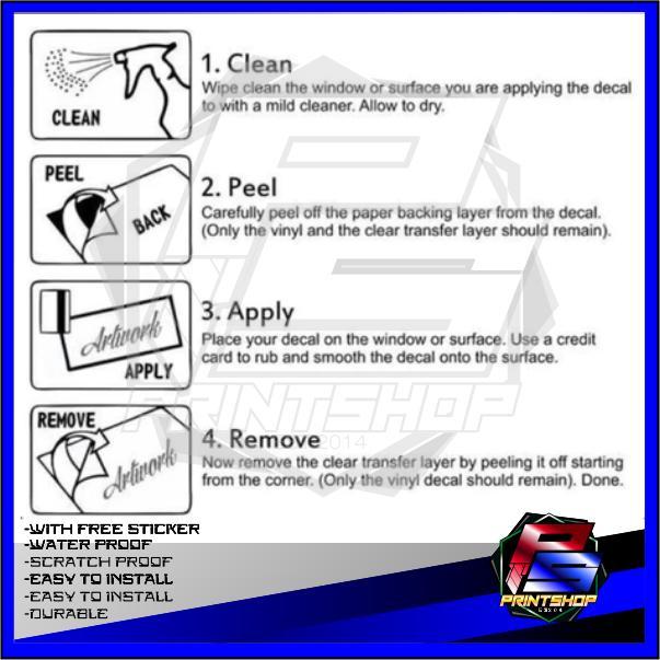 Cat Middle Finger Sticker - High Quality Sticker PSPRINTSHOP in Kajang - Image 1