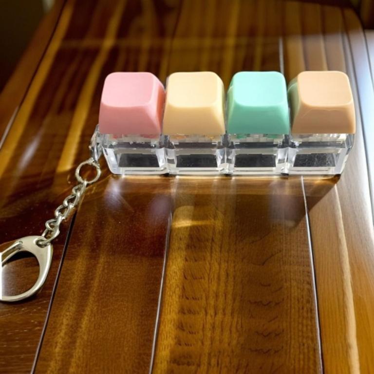 ASWELL Keyboard Button Finger Clicker, Colorful LED … in Johor Bahru - Image 1
