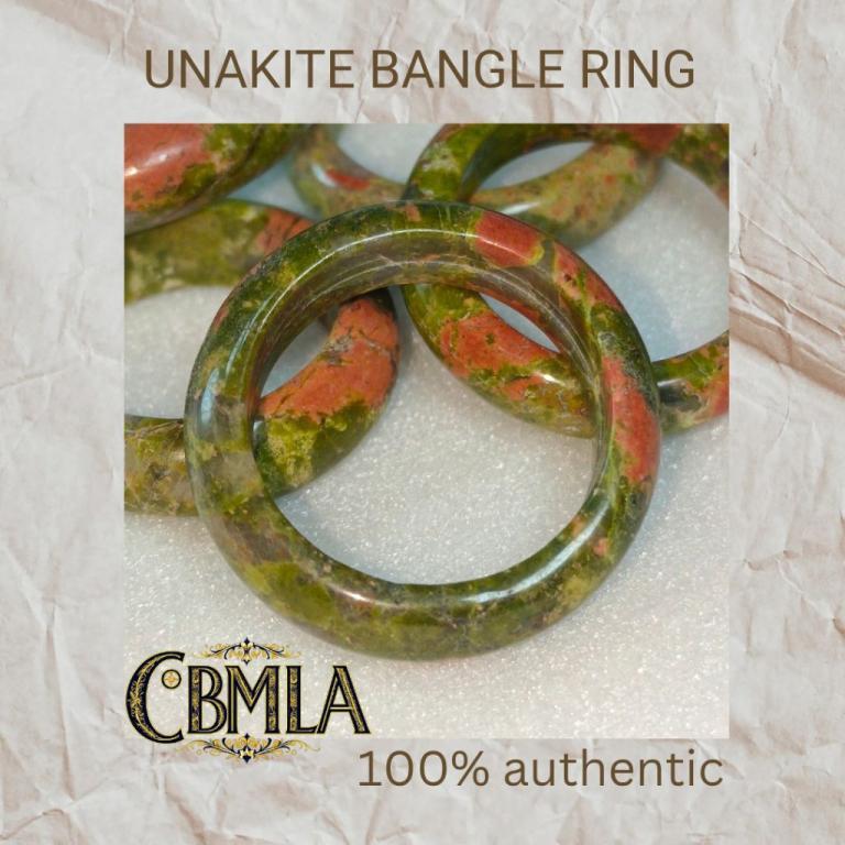Unakite Natural- Bangle Ring in Ipoh - Image 1