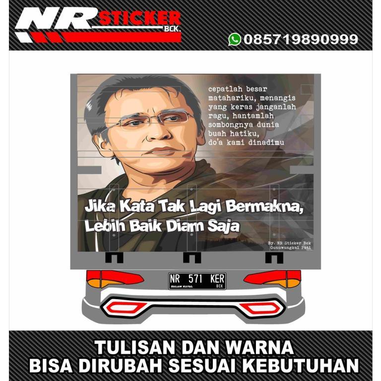 Truck Rear Door Decal Sticker in Donggongon - Image 1