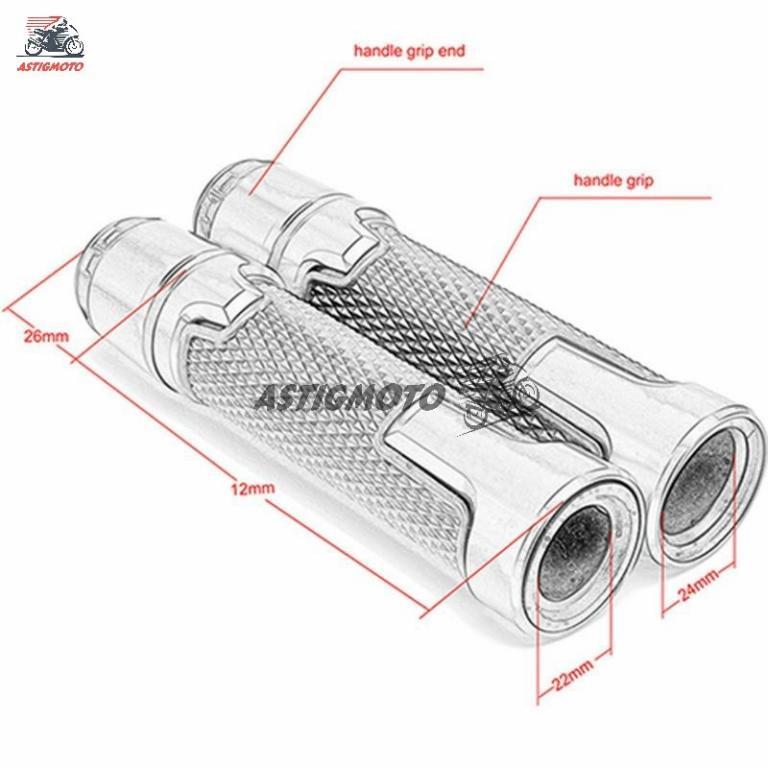 2PCS For Honda Motorcycle Handle Grip With Bar End … in Shah Alam - Image 1