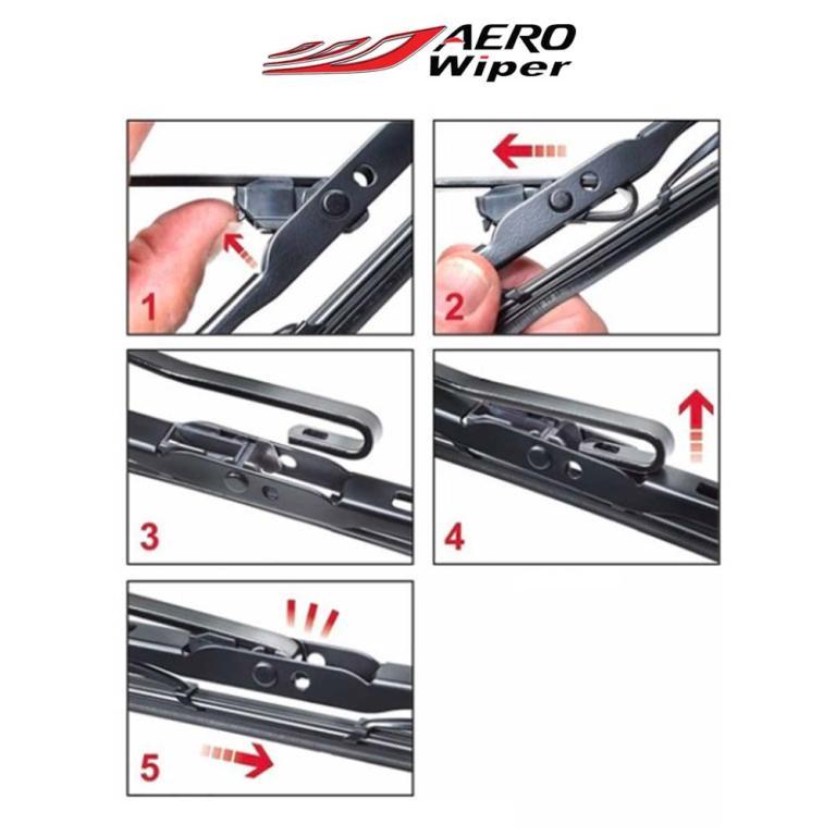 Subaru Forester SJ 2012 - 2018 (AW Metal Bone) 1 Pair Wiper … in Kajang - Image 1