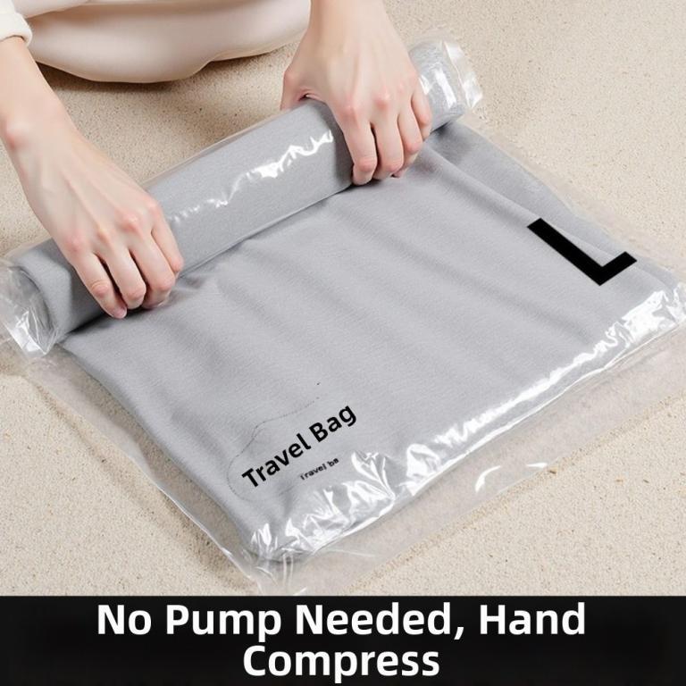 SEION 2Pcs Vacuum Compression Bag, Portable Dustproof Hand … in Kota Kinabalu - Image 1