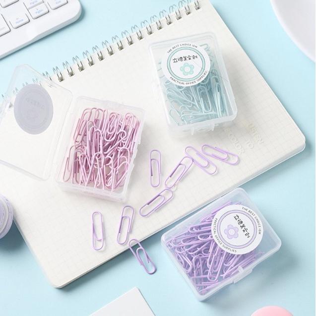 Paper CLIP 28 mm Pastel Macaron Color Paper CLIP in Petaling Jaya - Image 1