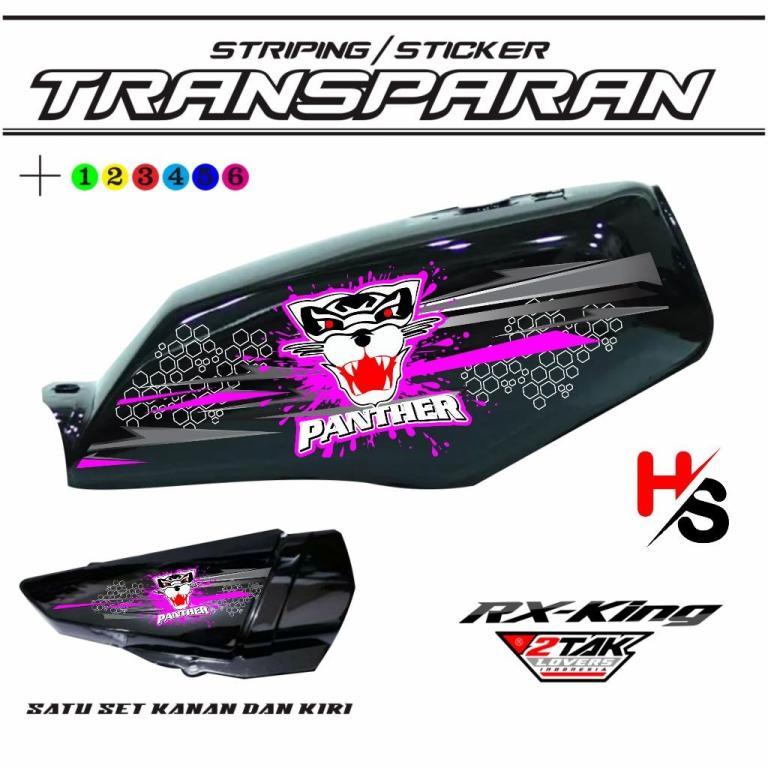 TRANSPARENT STRIPING STICKER FOR YAMAHA RX KING MOTORCYCLE … in Shah Alam - Image 1