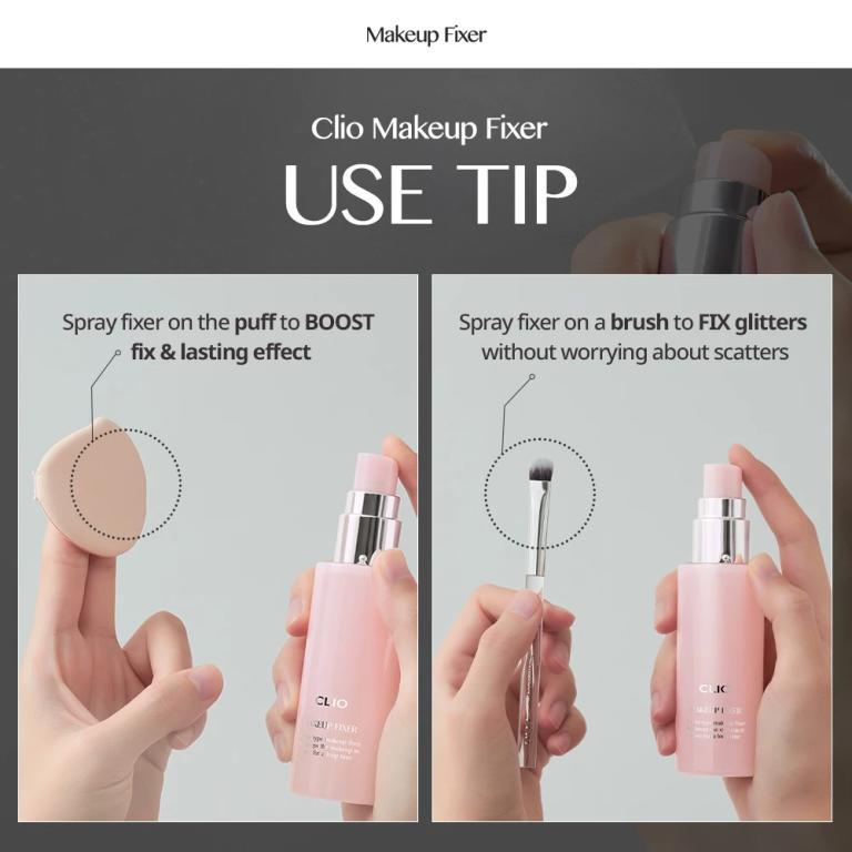 [CLIO] Makeup Fixer Spray 50ml (non-drying | not clumpy) in North-Eastern Islands - Image 1