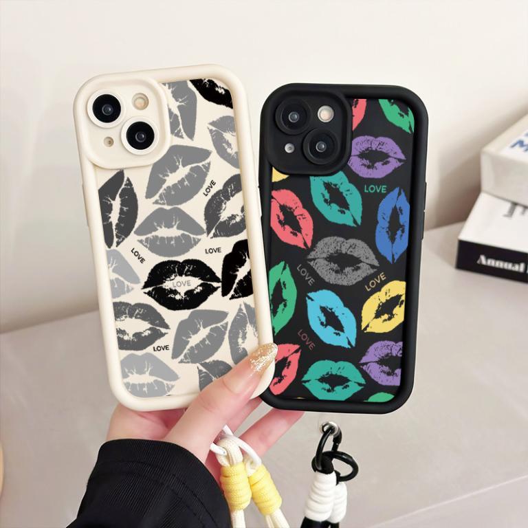Case For OPPO Reno 13F 4G 13F 5G Phone Three-Color Lip … in Taman Johor Jaya - Image 1