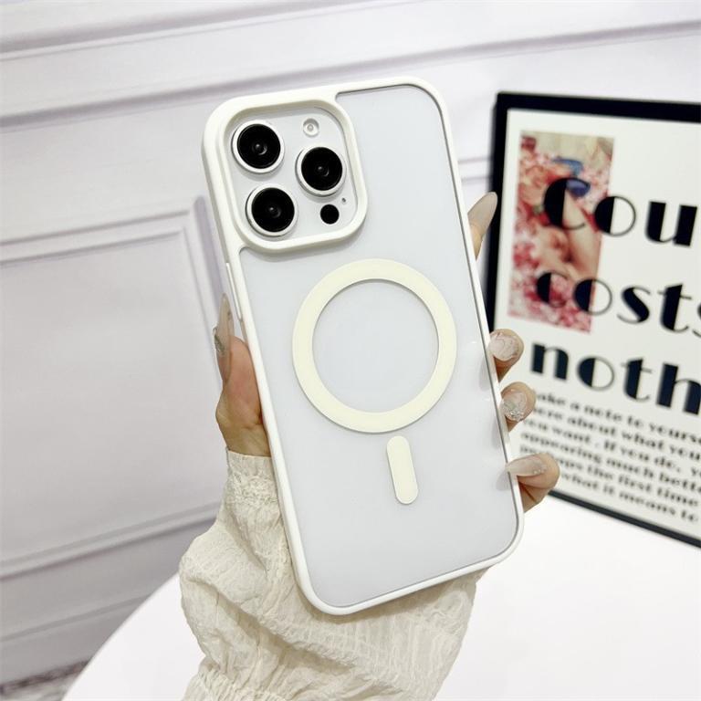 TRANSPARENT MAGNETIC CASE FOR IPHONE 13 14 PLUS 15 PRO MAX … in Kota Kinabalu - Image 1