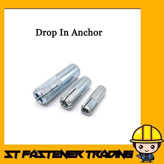 Drop In Anchor (1 Packing = 10 Pcs) Inch Size in George Town - Image 1