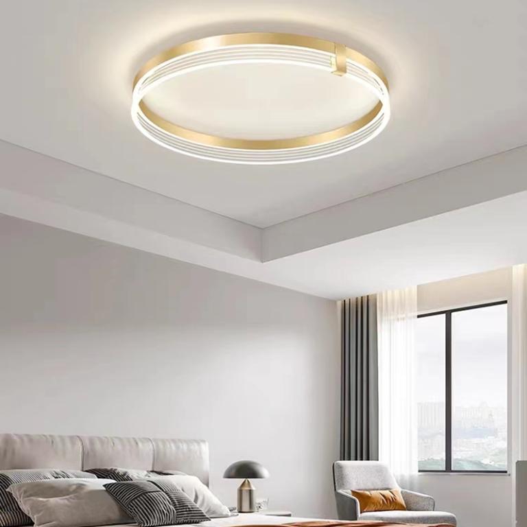 Bedroom Ceiling Light Modern LED Ceiling Lamp Circular … in Malaysia - Image 1