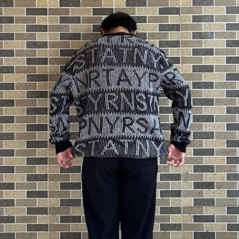 Zara Alphabetic PatternMade In Turkey Knit Sweater • Verry … in Mandai - Image 1