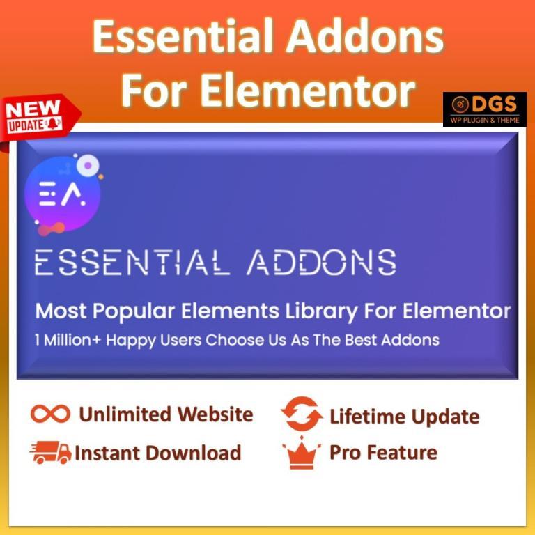 [Latest] Essential Addons for Elementor Pro [Free Updates | … in Malaysia - Image 1
