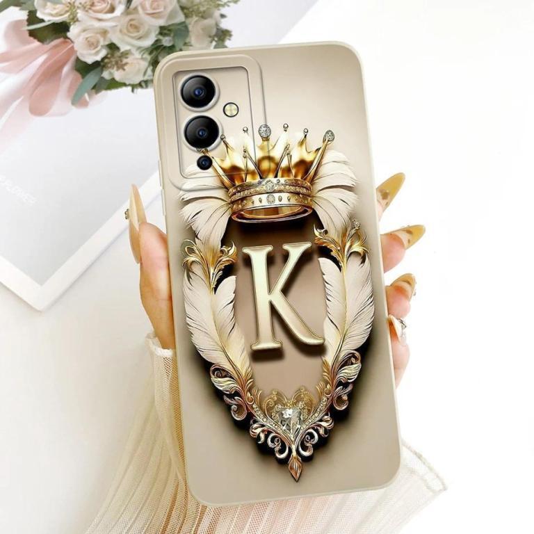 For Infinix Note 12i Case X6819 Cute Crown Letters Cover … in Kajang - Image 1