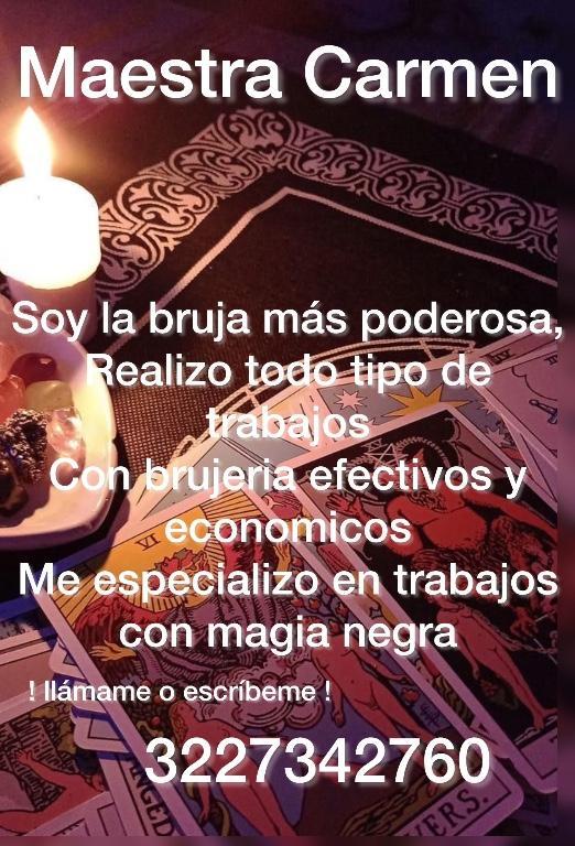 Poderosa bruja Carmen experta en magia negra, contáctame ahora! en Tunja - Imagen 1