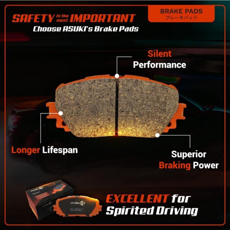 Proton PERSONA / GEN2 - ASUKI *Ceramic* Brake Pad - … in Setapak - Image 1
